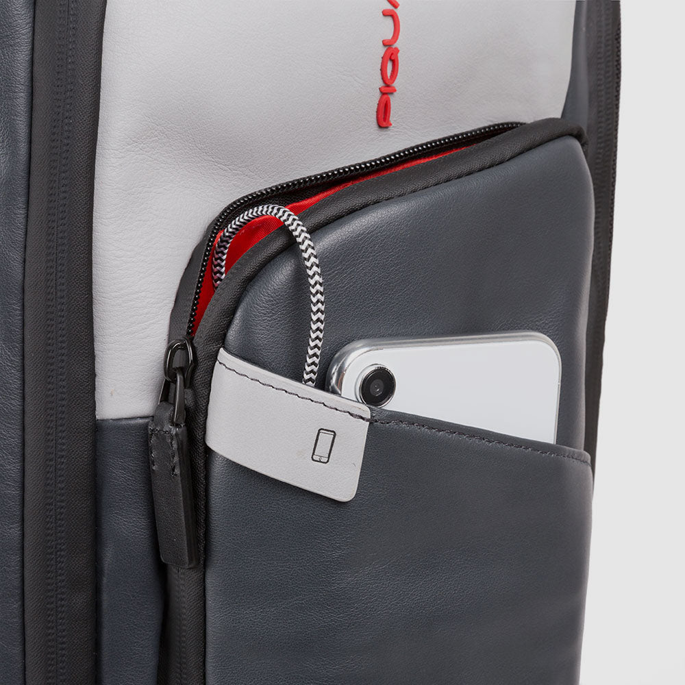 Piquadro PQ-Light Kabinentrolley Rucksack Schwarz