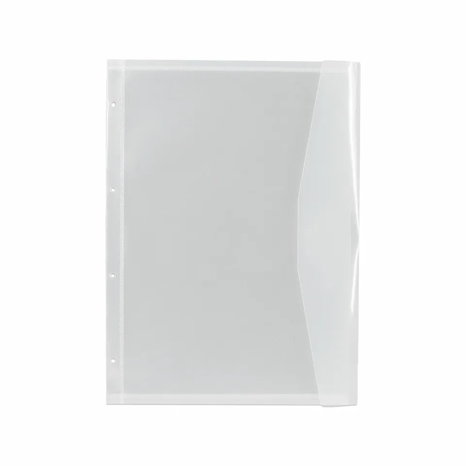 Lightpak Dokumentenhülle DIN A4 Transparent Kunststoff
