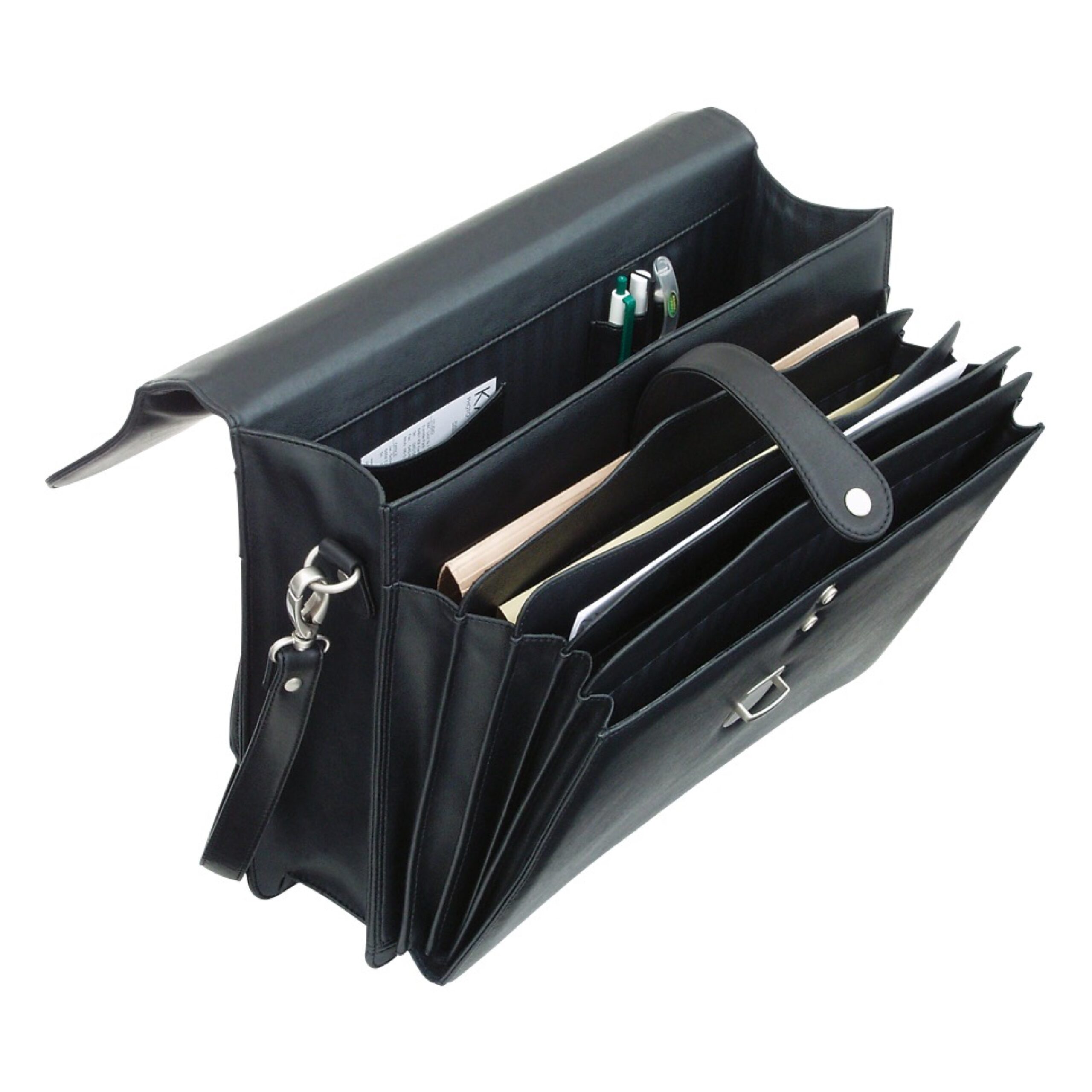 Lightpak Forte Aktentasche 15,4 Zoll schwarz Schloss