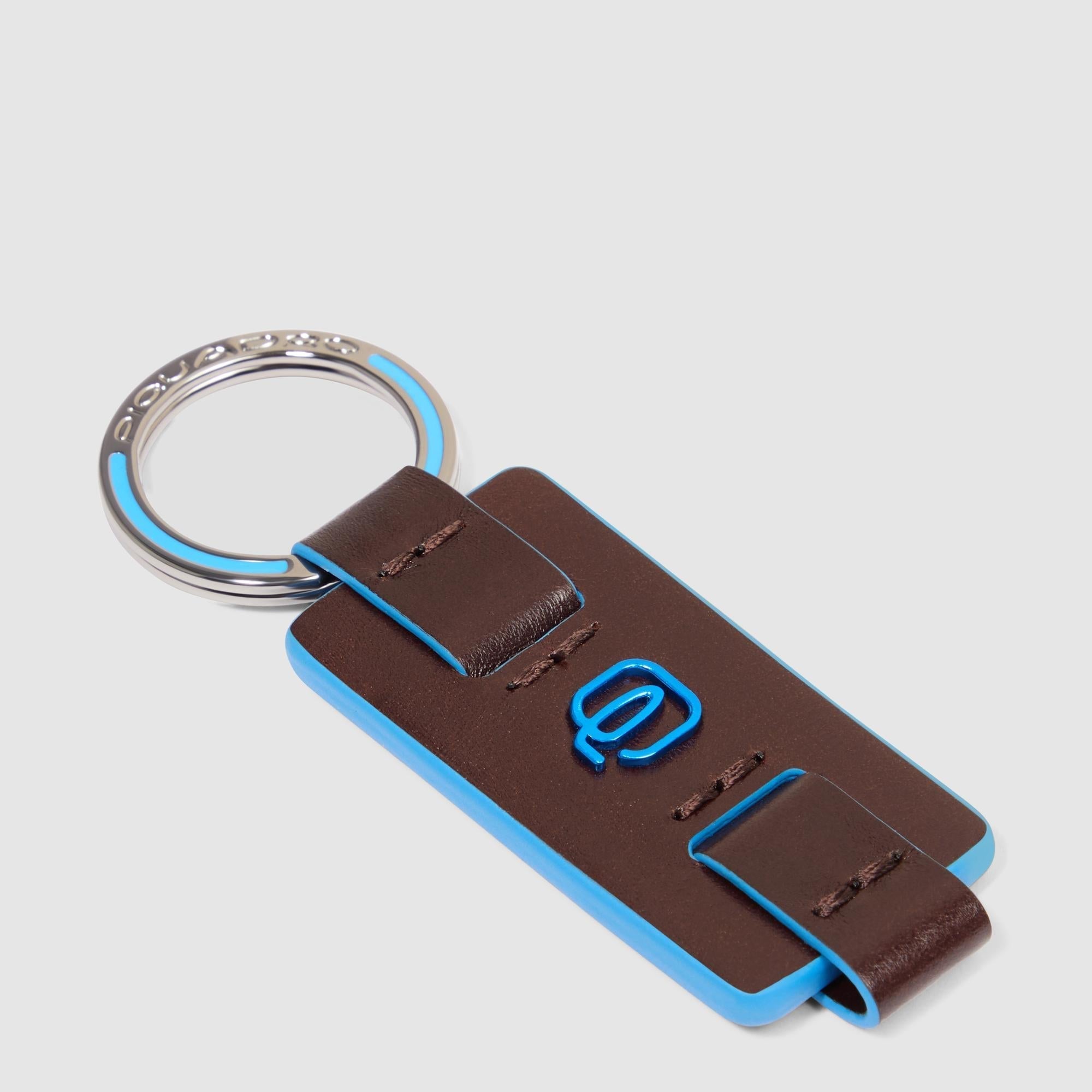 Piquadro Blue Square Schlüsselanhänger Metall Schwarz