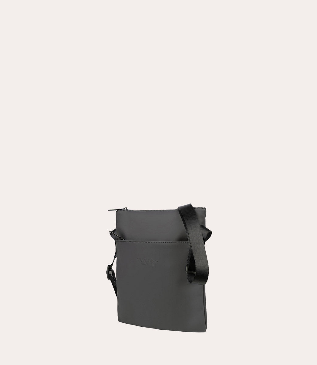Tucano Gommo Shoulder Bag Umhängetasche Blau gummiert