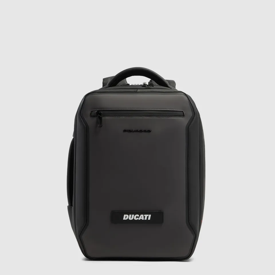 Piquadro x Ducati Rucksack Reise Laptop Leder schwarz