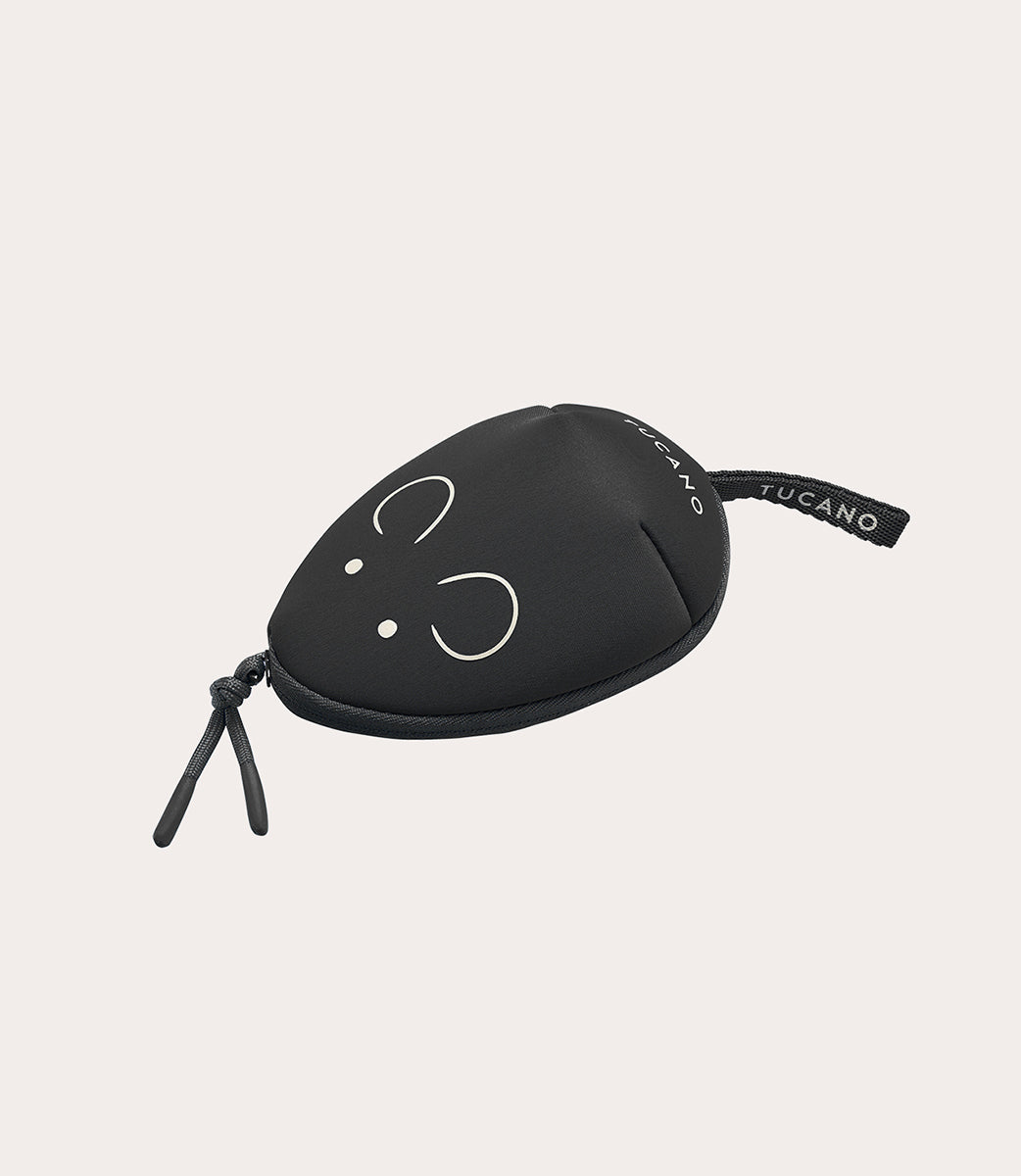 Tucano Topo Mouse Pouch Mausetui Schwarz Neopren