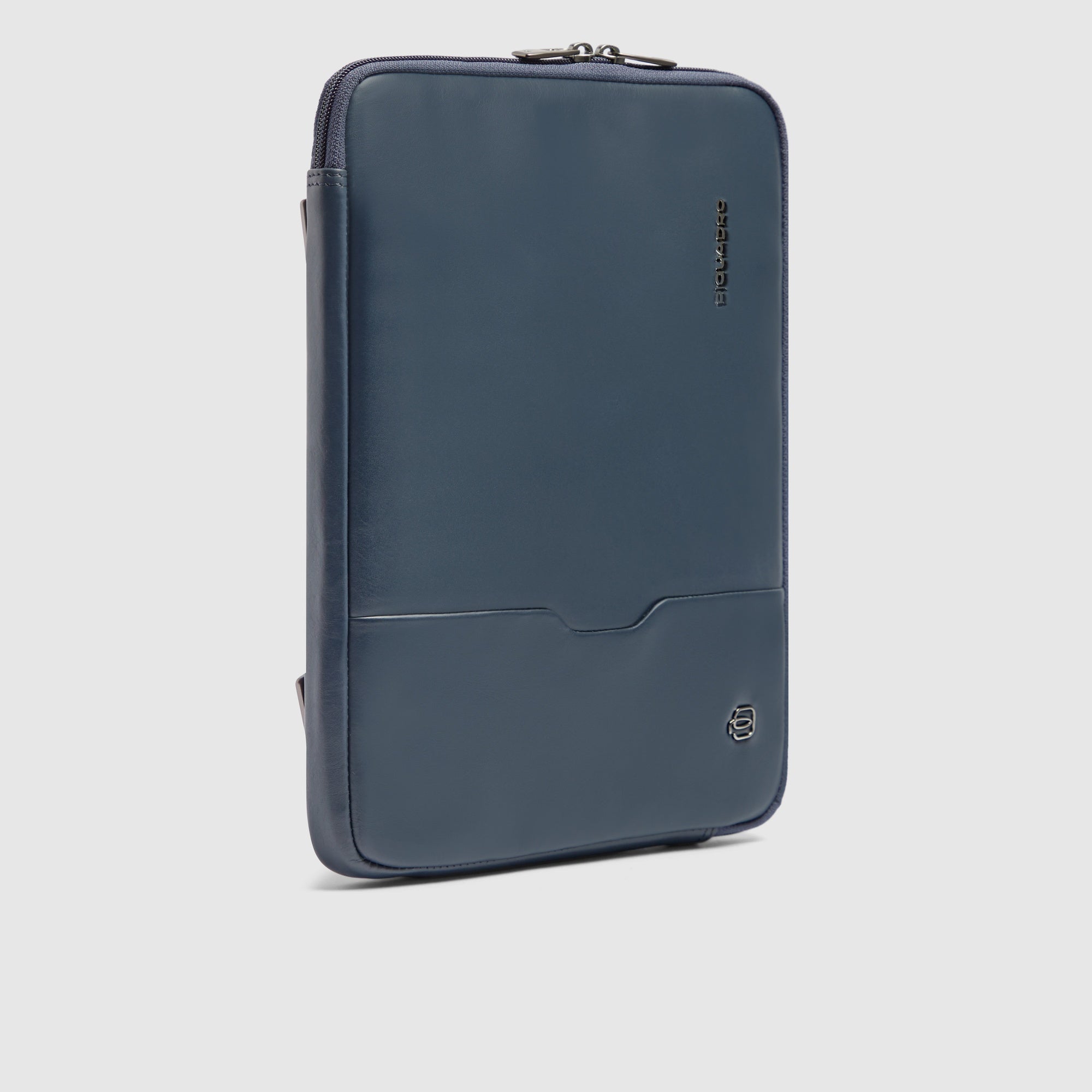 Piquadro Black Square Pochette iPad Pro 12,9 Schwarz Leder