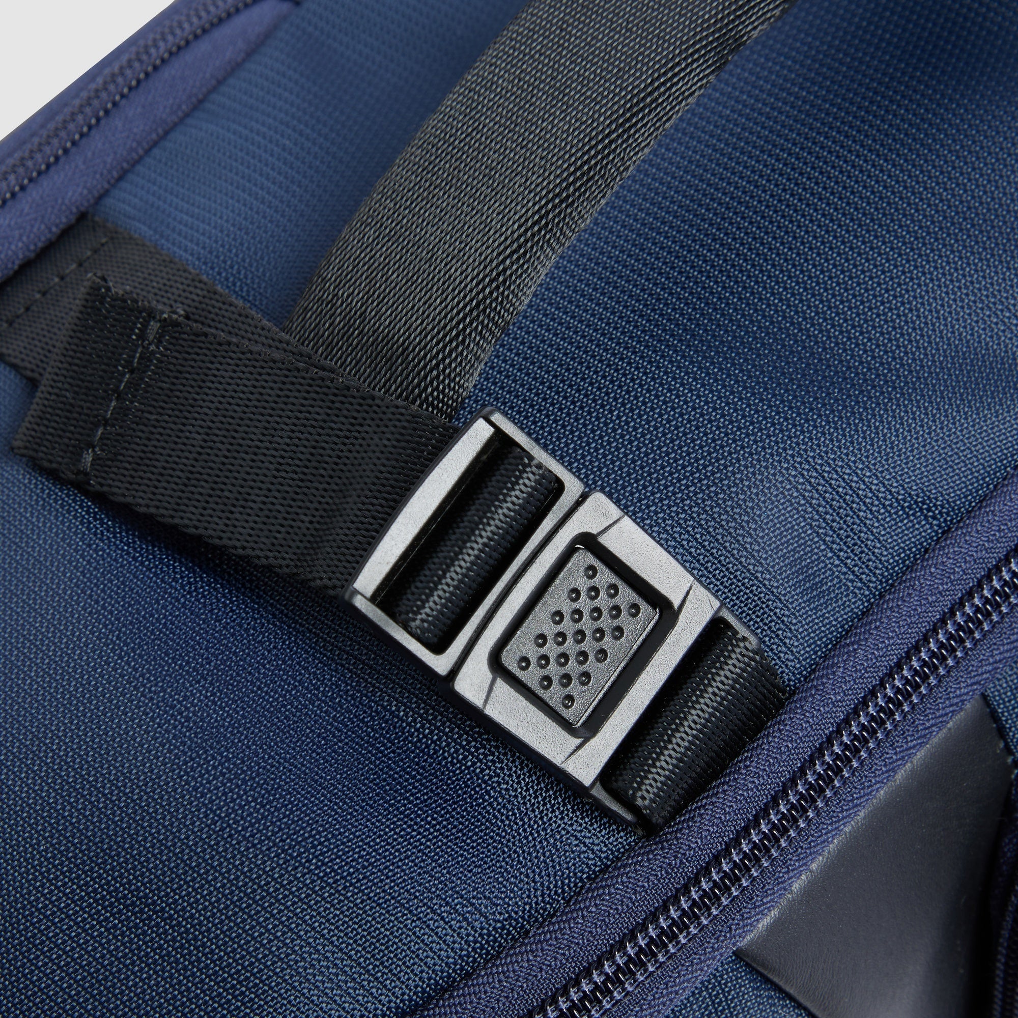 Piquadro Black Square Rucksack 15,6 Zoll Stoff schwarz RFID