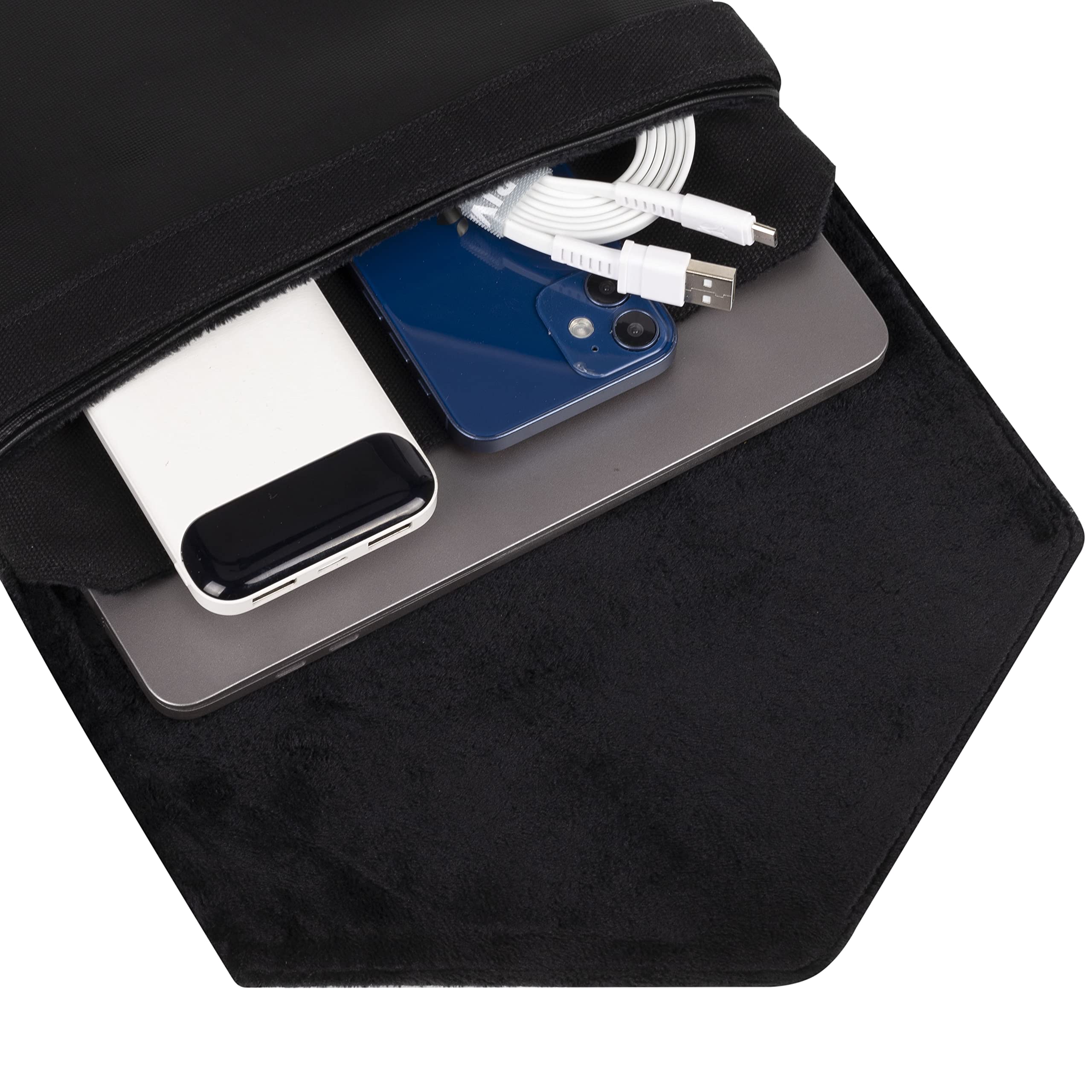 RIVACASE Egmont 8503 Laptop Hülle 14 Zoll Schwarz Canvas