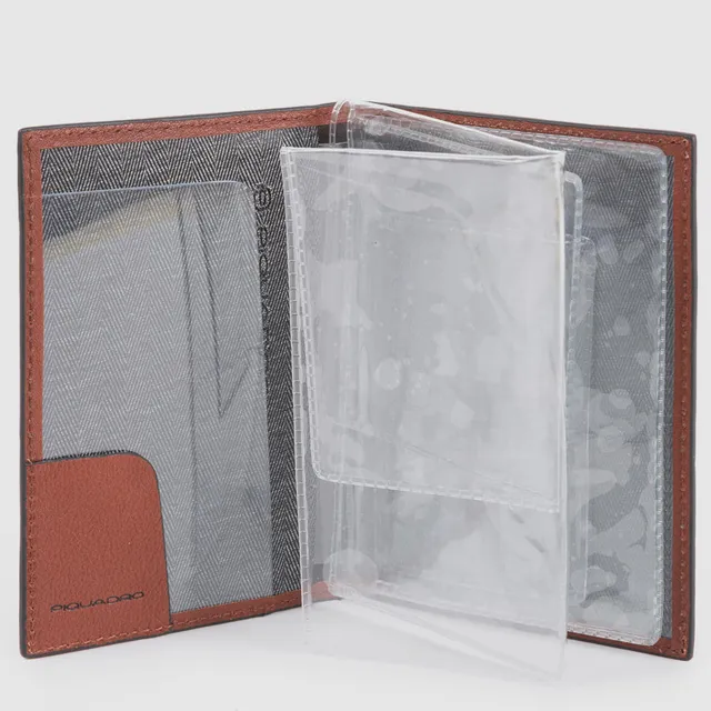 Piquadro Blue Square Führerscheinetui Leder schwarz CU