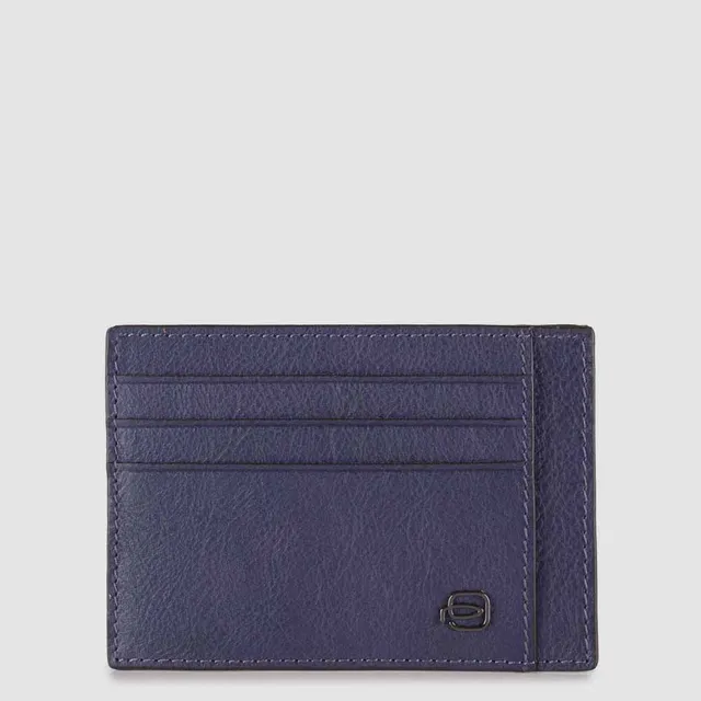 Piquadro Black Square Kreditkartenetui Leder braun RFID