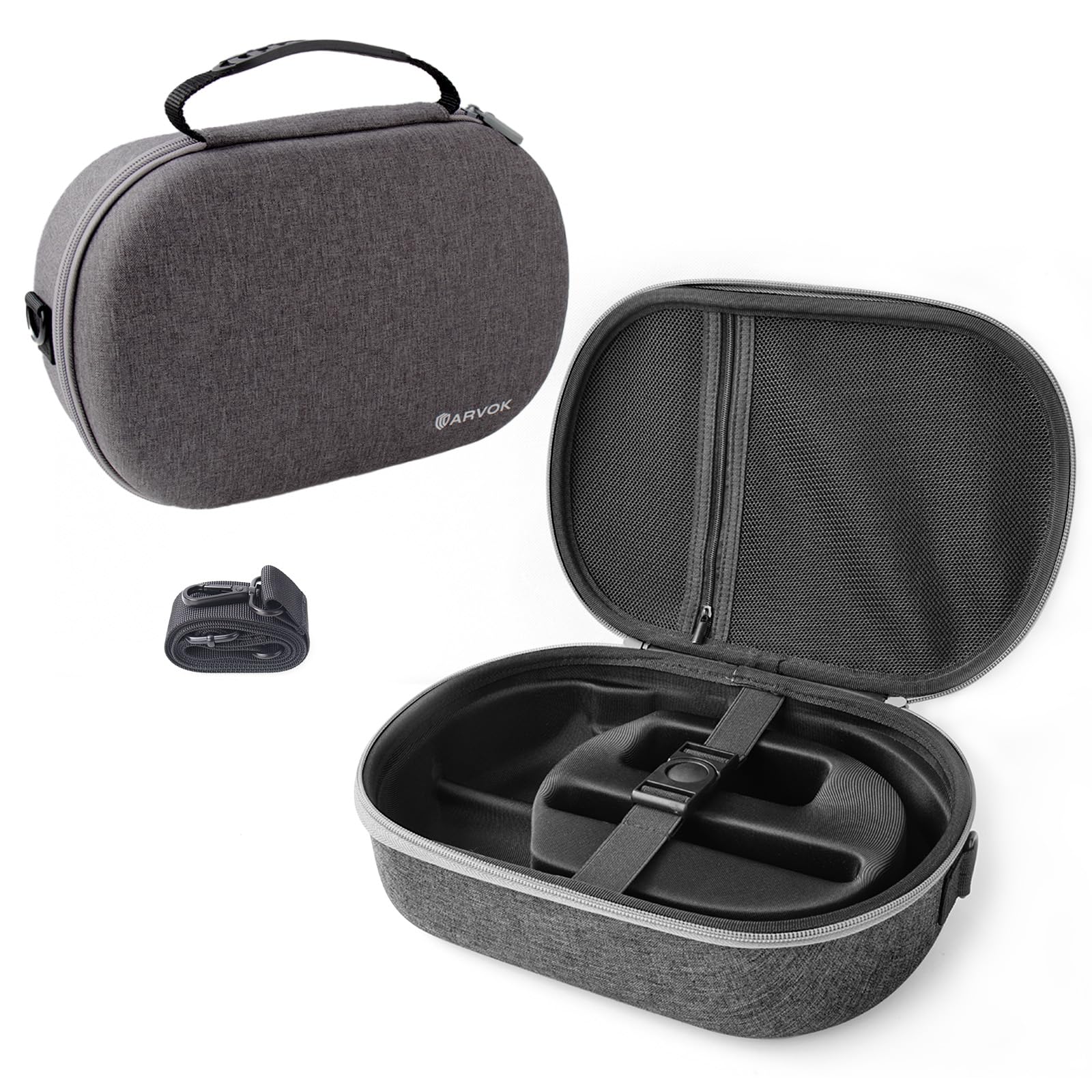 ARVOK Travel Vision Pro Tasche Hartschale VR Headset schwarz