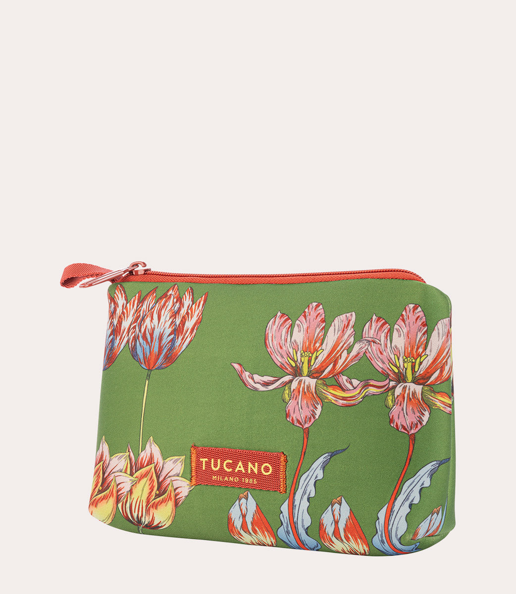 Tucano Schizzo Beautycase Weiß Neopren R-PET