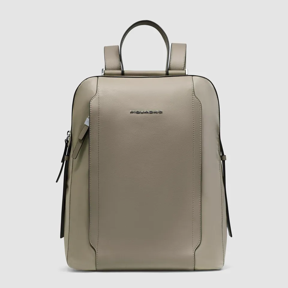 Piquadro Lyra Damen-Rucksack 14 Zoll Schwarz