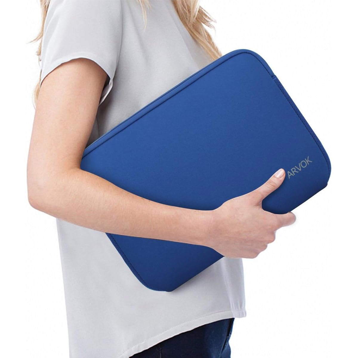 Arvok Basic Laptop Sleeve 17 Zoll Neopren Schwarz wasserdicht