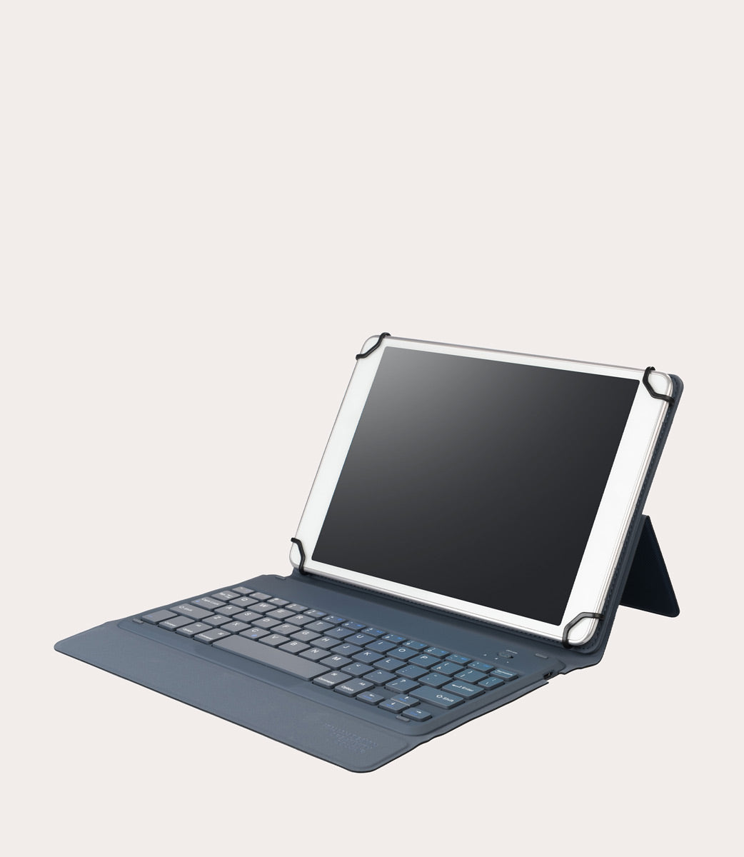 Tucano Gancio Tablet-Hülle 13 Zoll Blau mit Tastatur