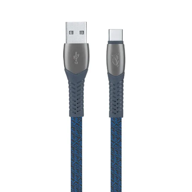 RIVACASE RIVAPOWER PS6102 USB-C Kabel Flach Nylon Schnellladen