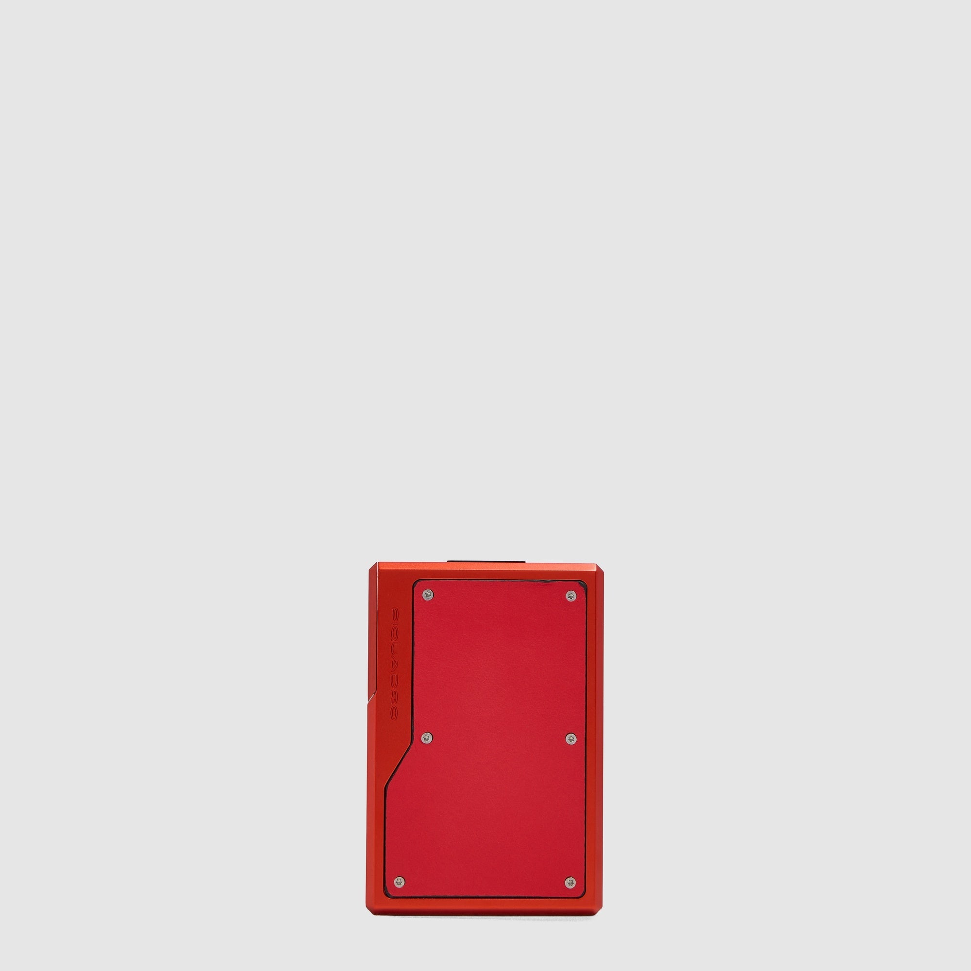 Piquadro BagMotic MagSafe Kartenetui Leder Aluminium