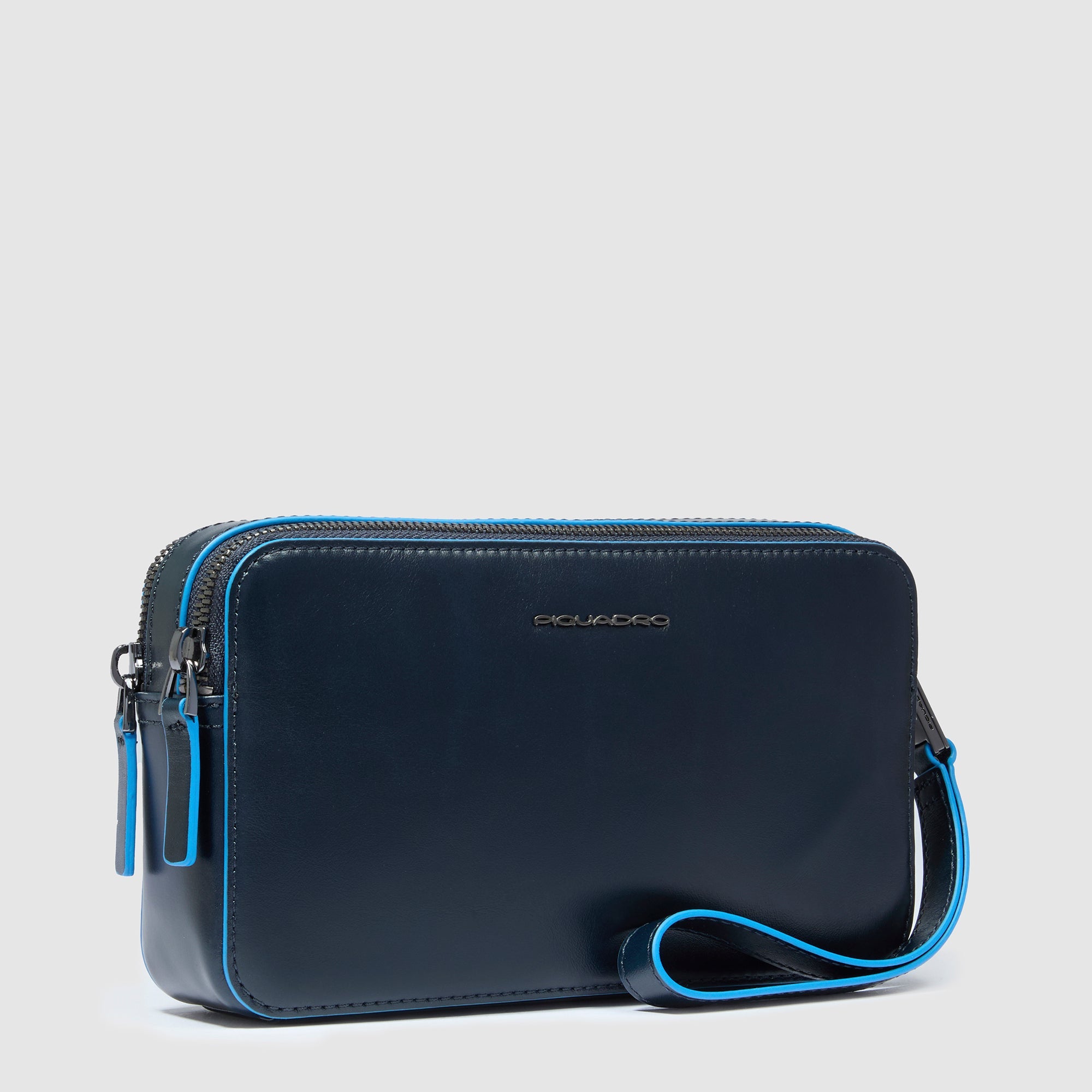 Piquadro Modus Pochette Herren-Clutch schwarz 2 Fächer