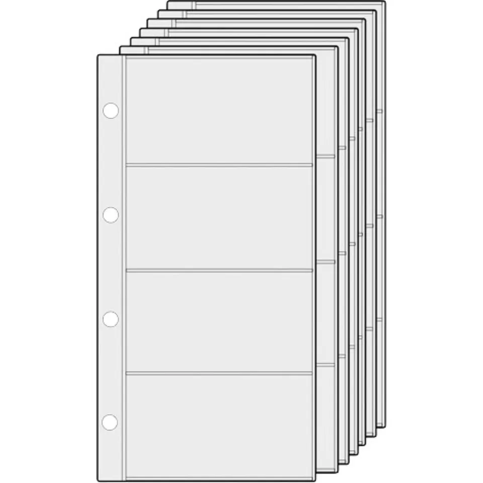 Lightpak Ersatzeinlagen Systemplaner 10 Blatt PVC