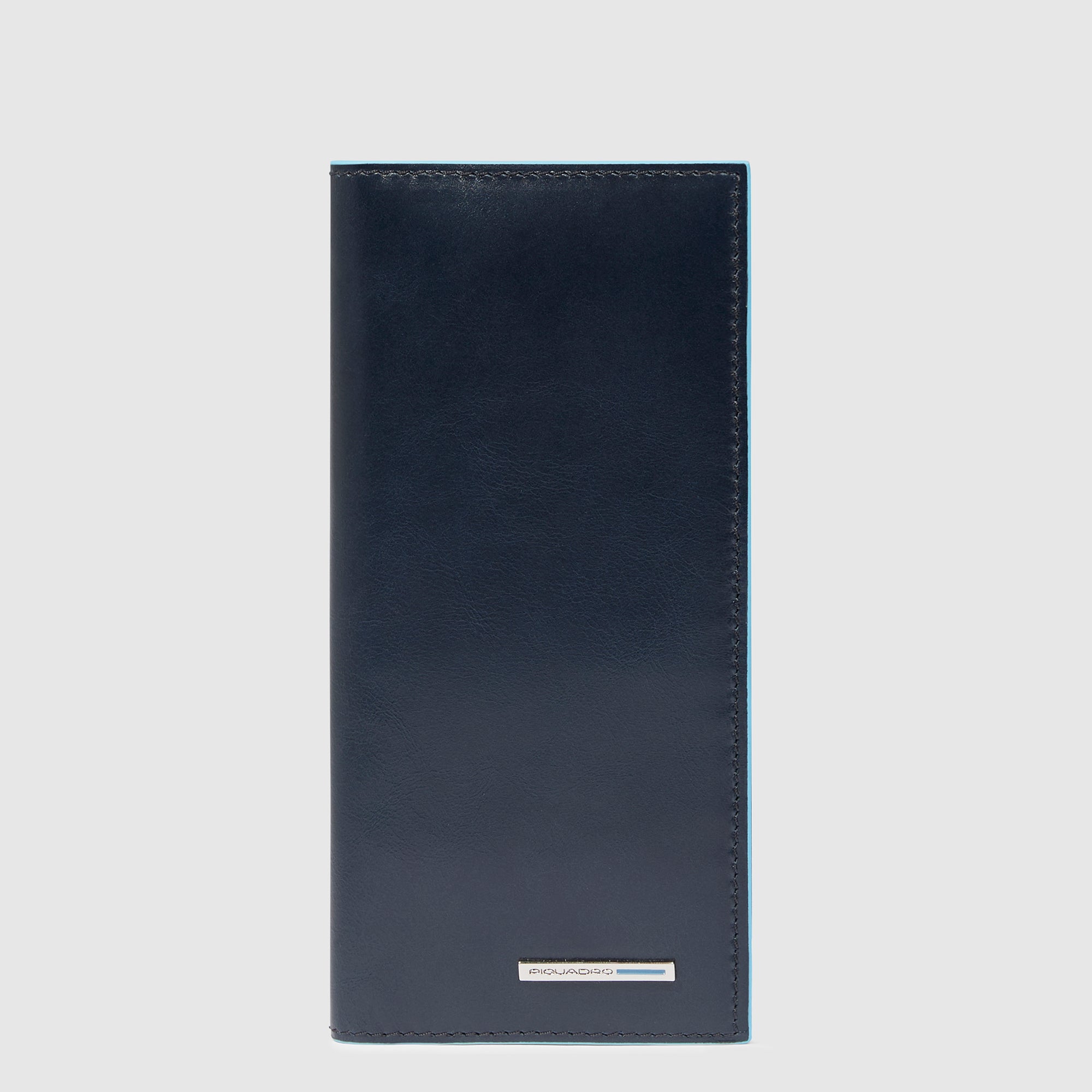 Piquadro Blue Square Geldbörse Herren vertikal Schwarz RFID