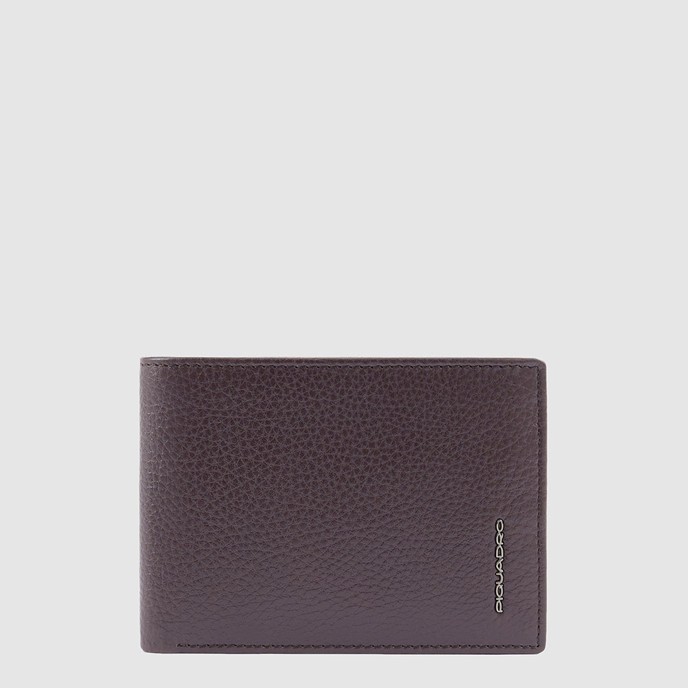 Piquadro Blue Square Geldbörse Herren Leder Münzfach RFID