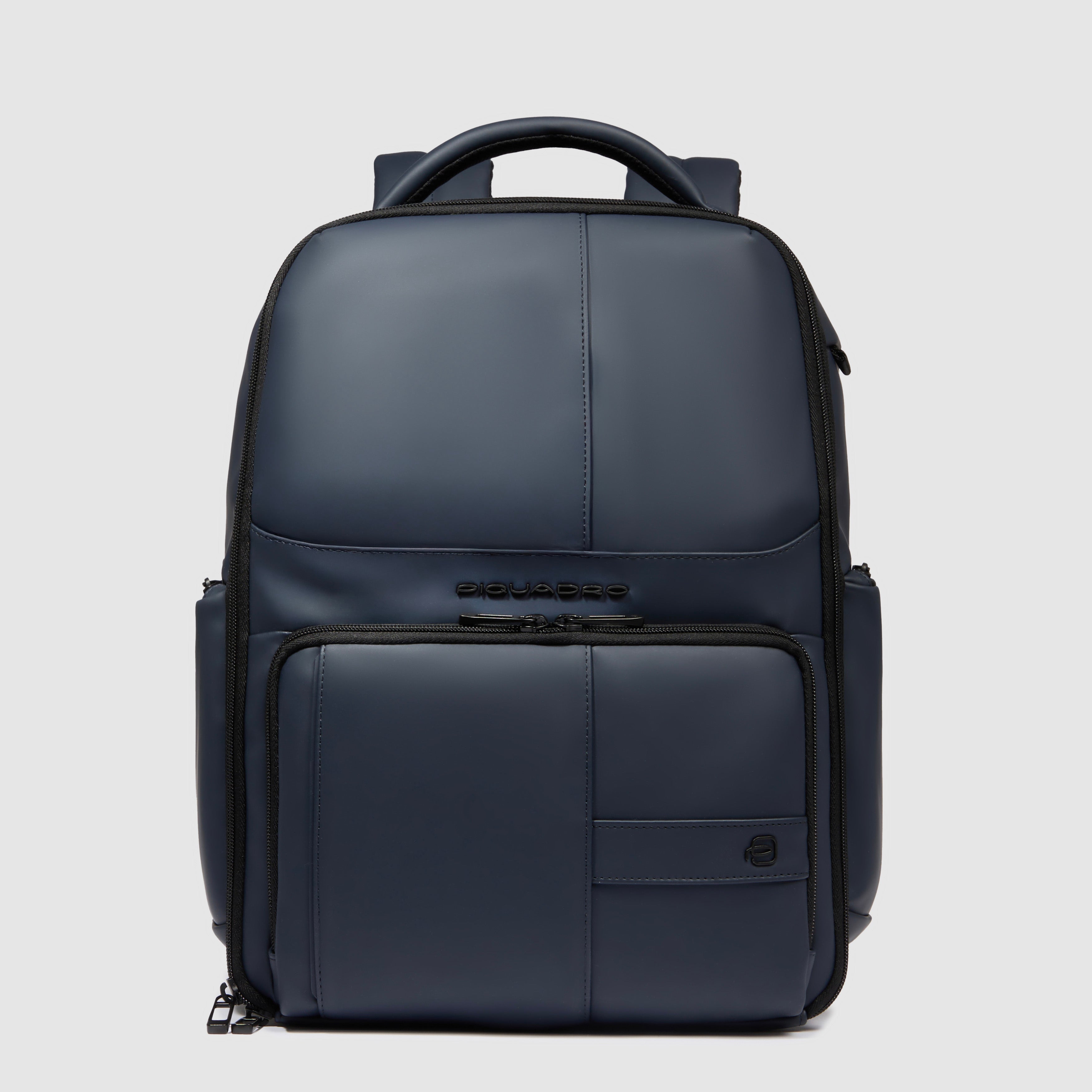 Piquadro Corner 2.0 Laptop Rucksack wasserfest Schwarz