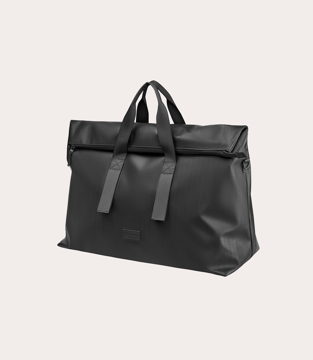 Tucano Fold Sign Weekender Tasche Schwarz 15,6 Zoll Ripstop