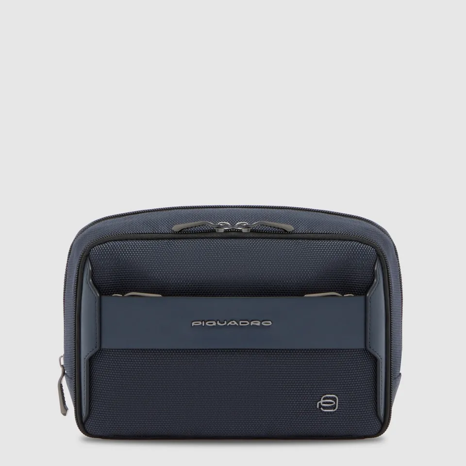 Piquadro PQ-Light Beauty Case Blau Kosmetiktasche