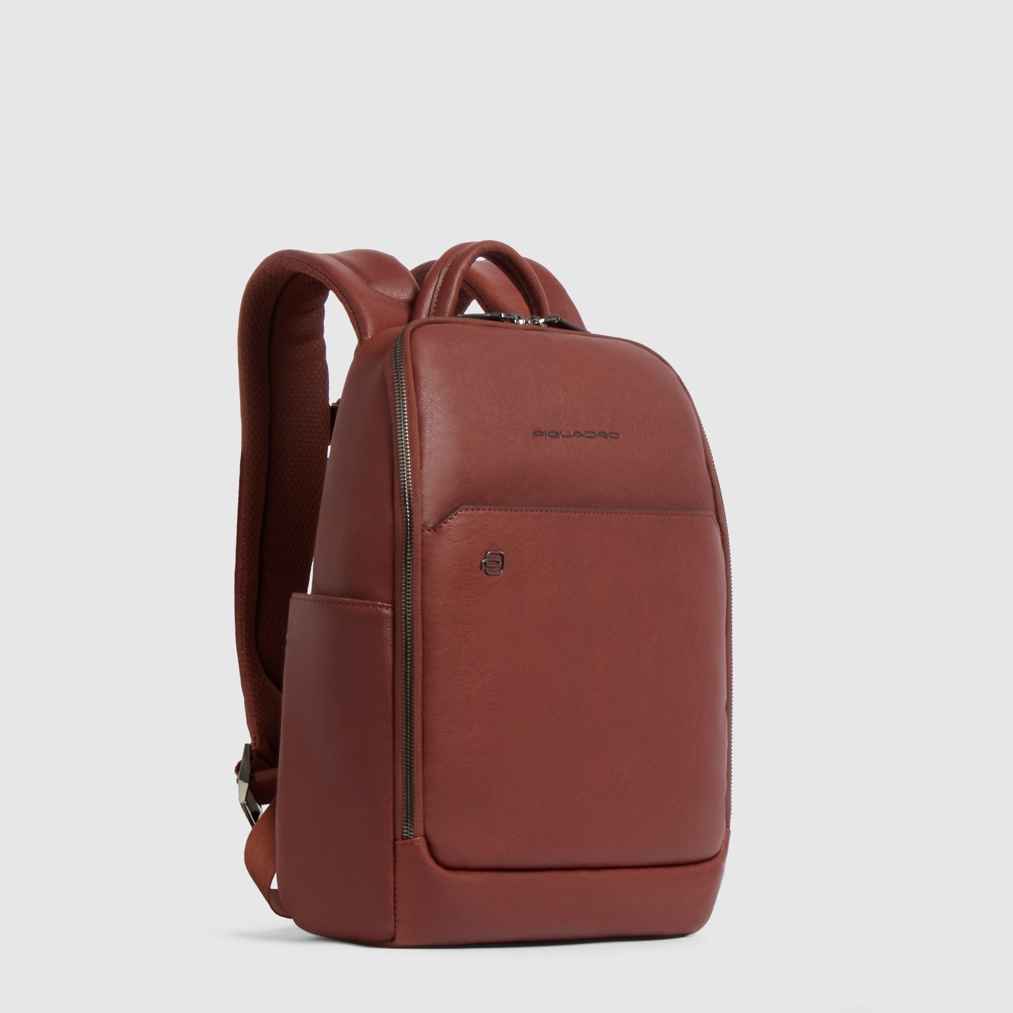 Piquadro Blue Square Reise-Rucksack 13 Zoll Cognac