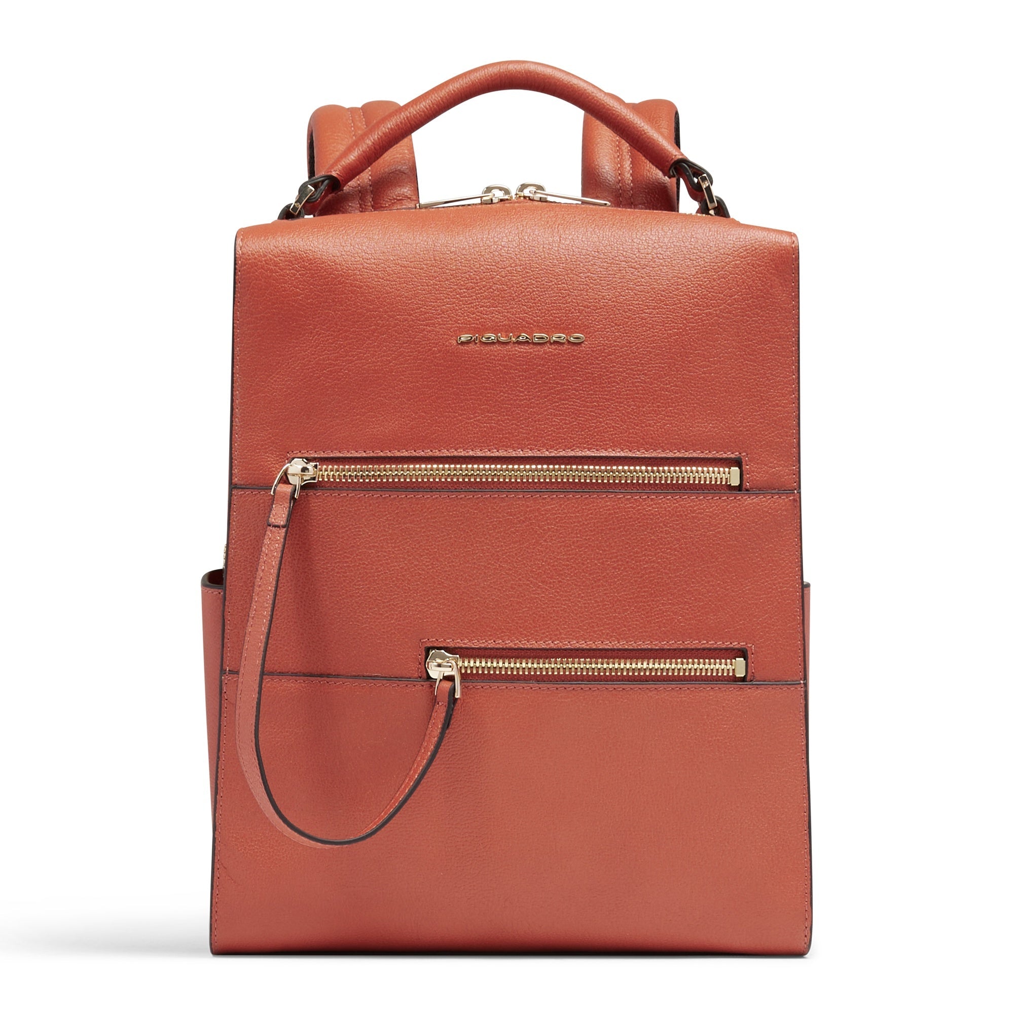 Piquadro Lyra Rucksack Damen iPad Leder Schwarz