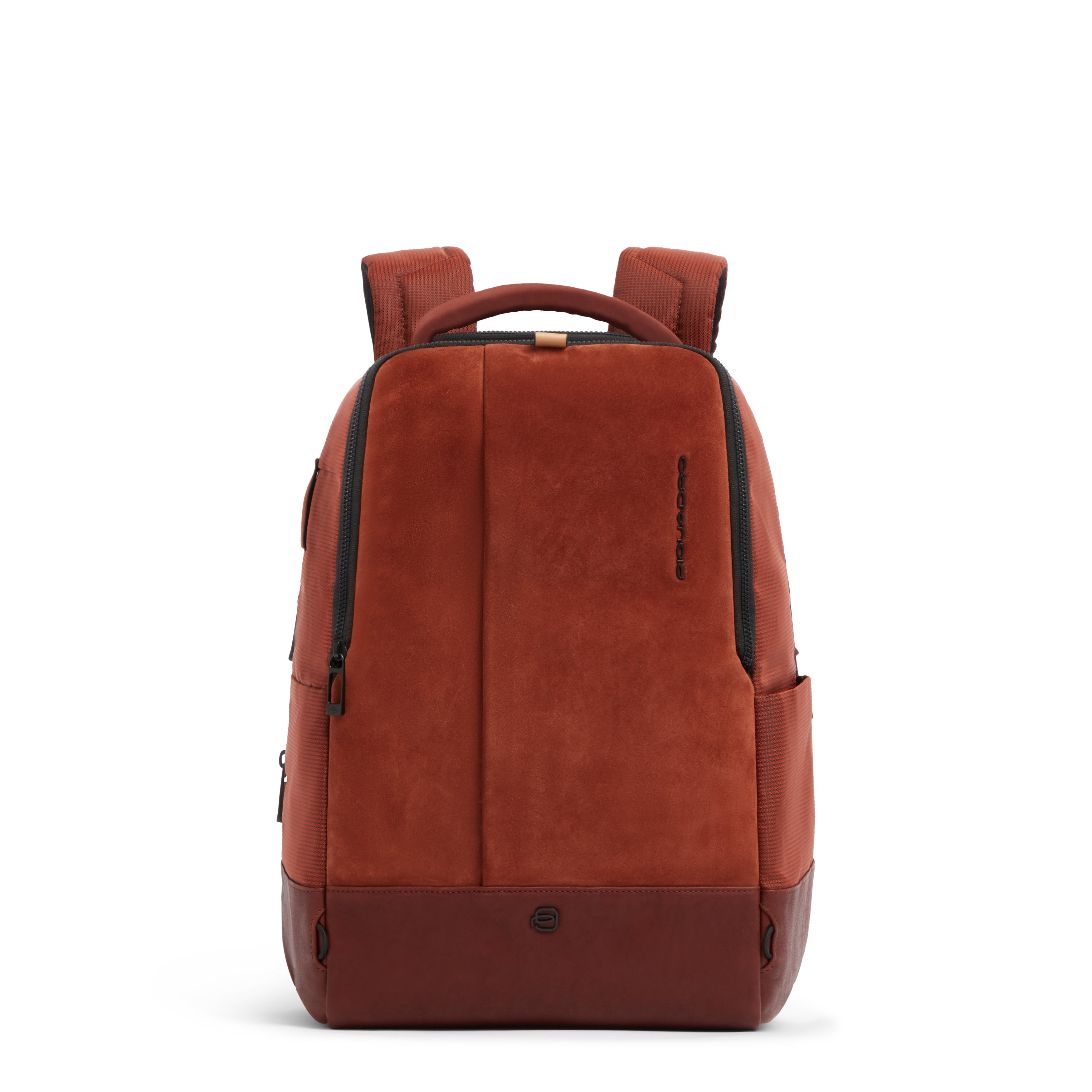 Piquadro Urban Laptop Rucksack 14 Zoll USB Schwarz recycelt