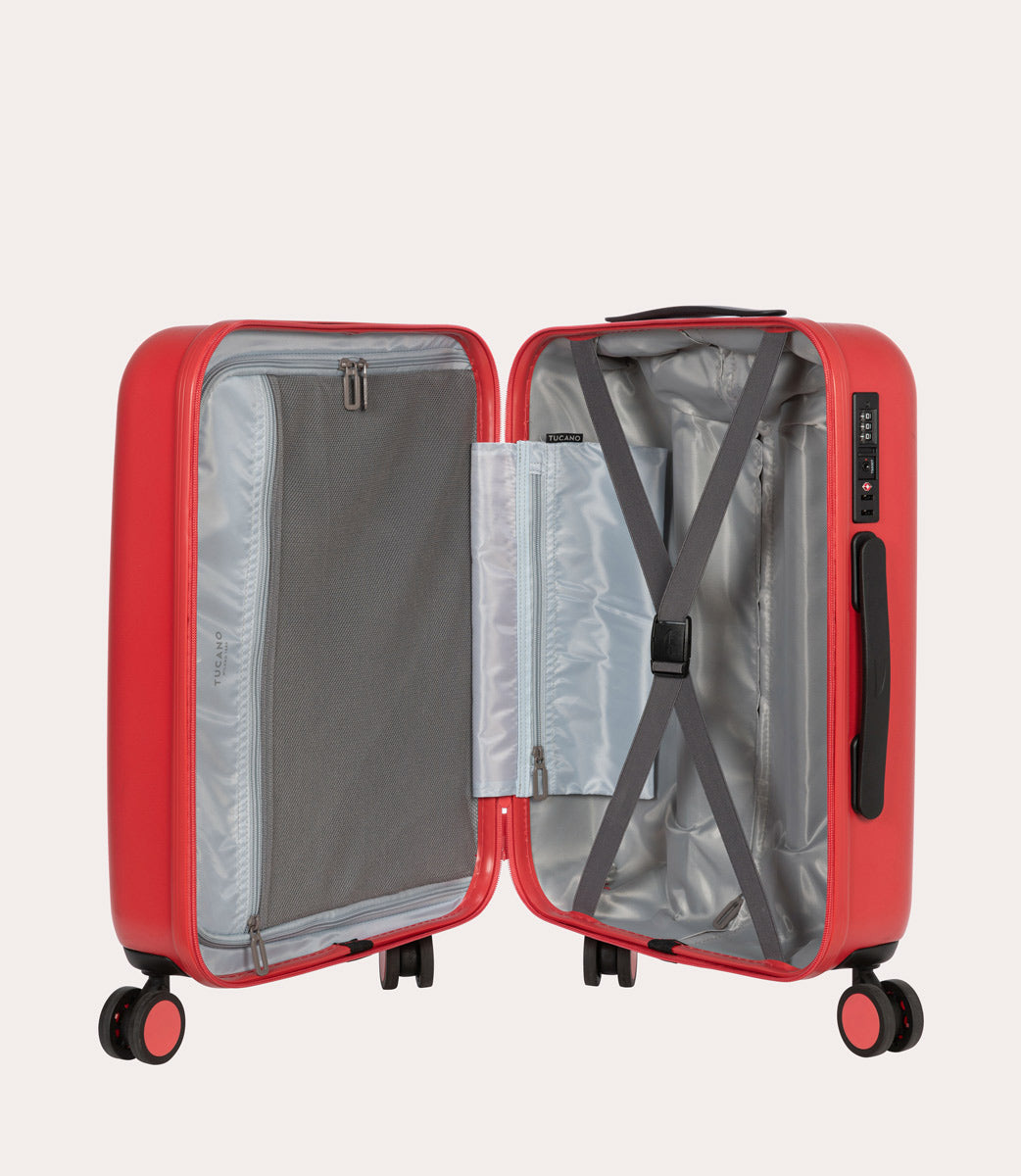 Tucano Ted Trolley 40L Schwarz Polycarbonat Kabine