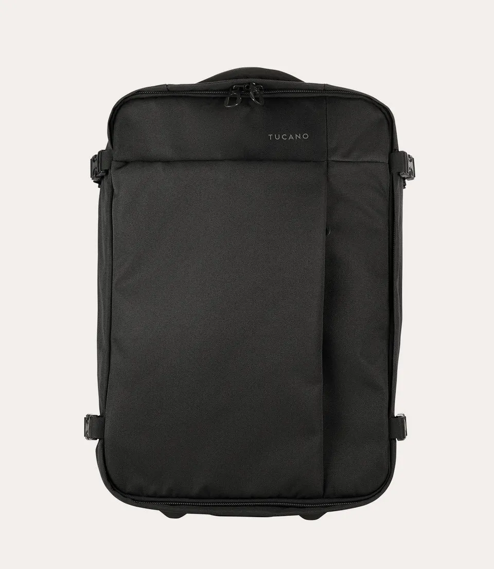 Tucano Tugò Trolley Kabinenkoffer Blau 34 L 2 Rollen