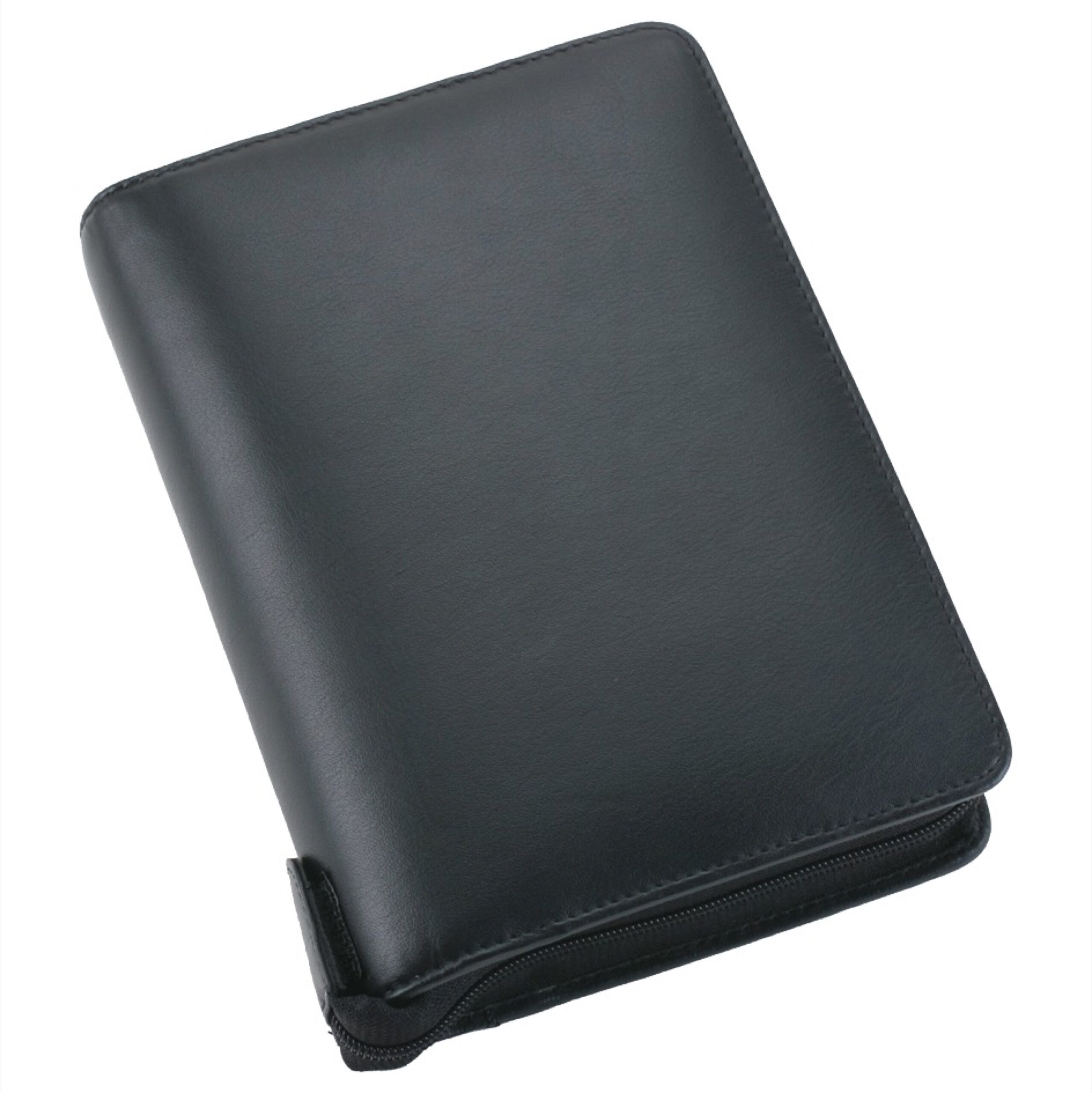 Lightpak Systemplaner A6 schwarz mit Reißverschluss