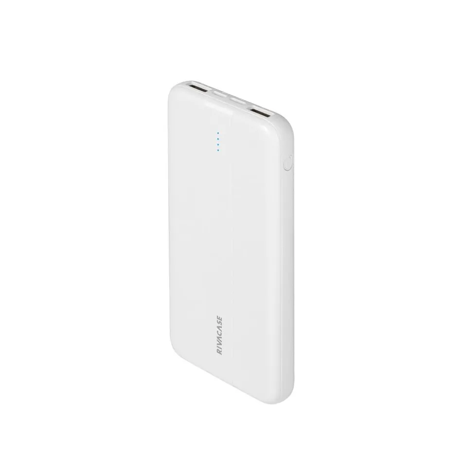 RIVACASE RIVAPOWER VA2041 Powerbank 10000mAh Weiß USB-C