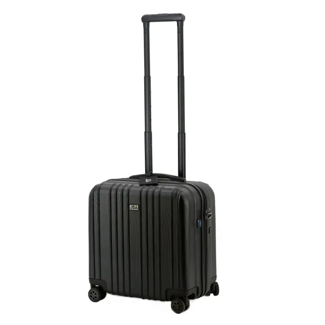 Lightpak 2 in 1 Business Trolley schwarz matt 4 Rollen