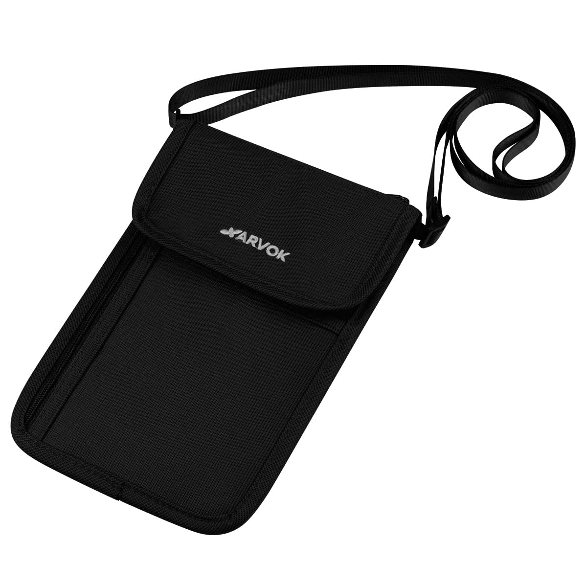 ARVOK Travel Accessories Brustbeutel RFID Nylon schwarz