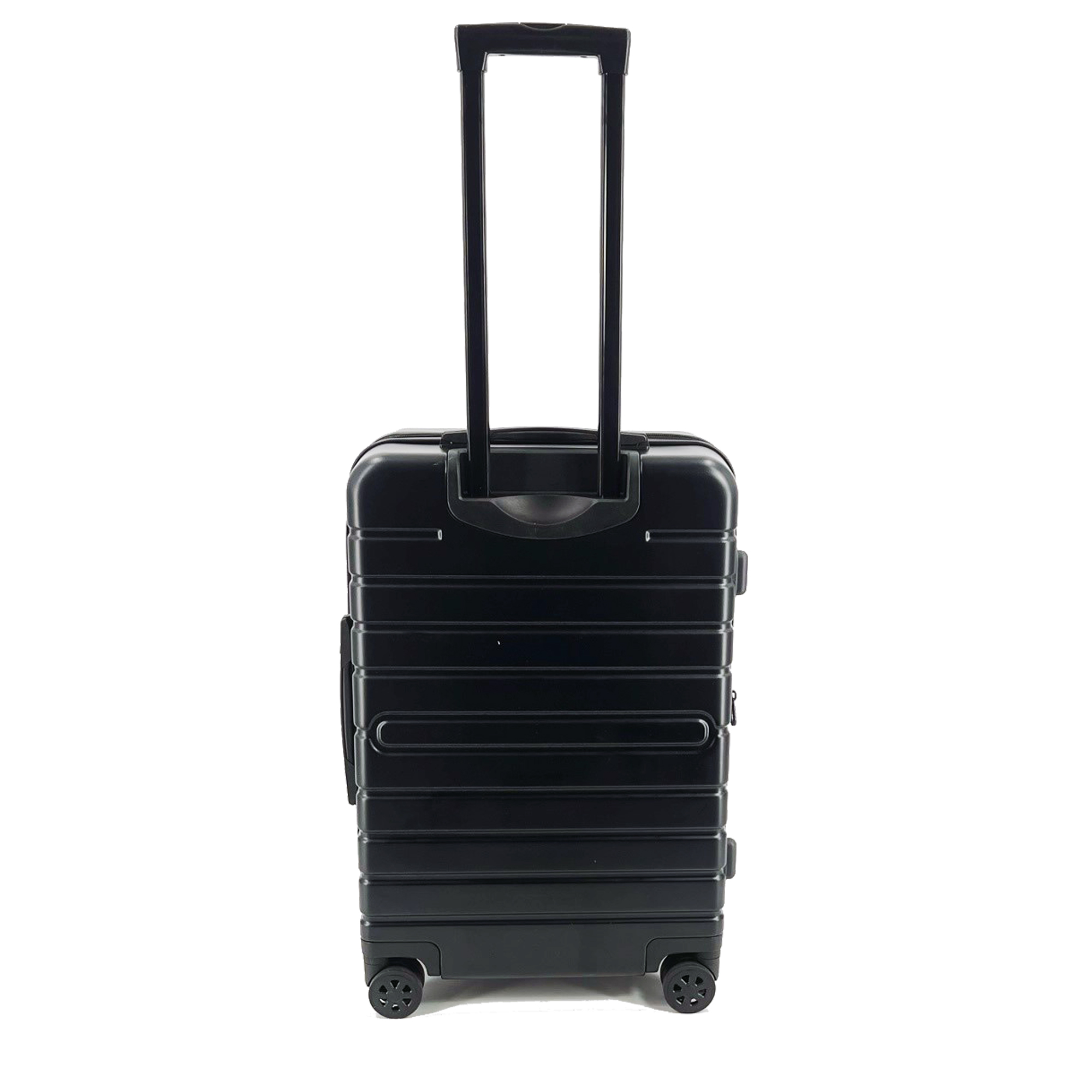Lightpak Reisetrolley Mittel Schwarz ABS TSA Recycelt