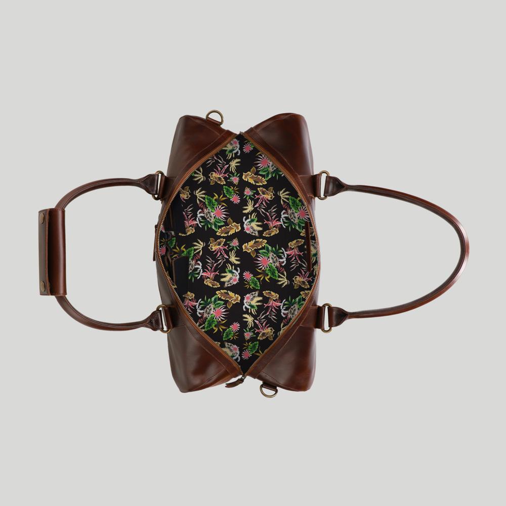 Buckle & Seam Willow Weekender Leder Brown 37 L