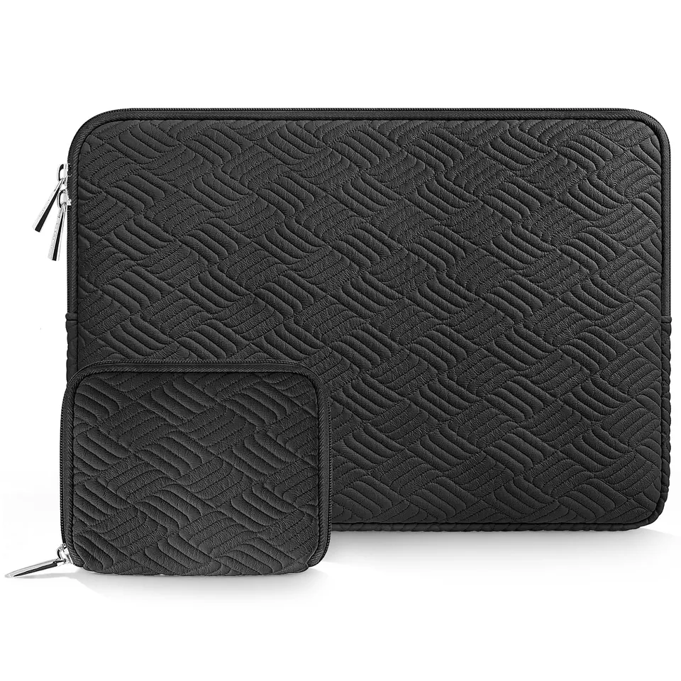 ARVOK Business Laptop Sleeve 13,3 Zoll Schwarz wasserabweisend
