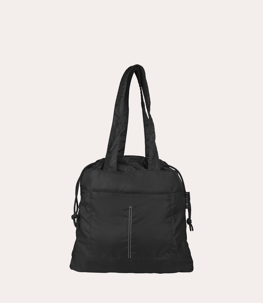 Tucano Compatto Eco Shopper Faltbare Tasche Blau Nylon