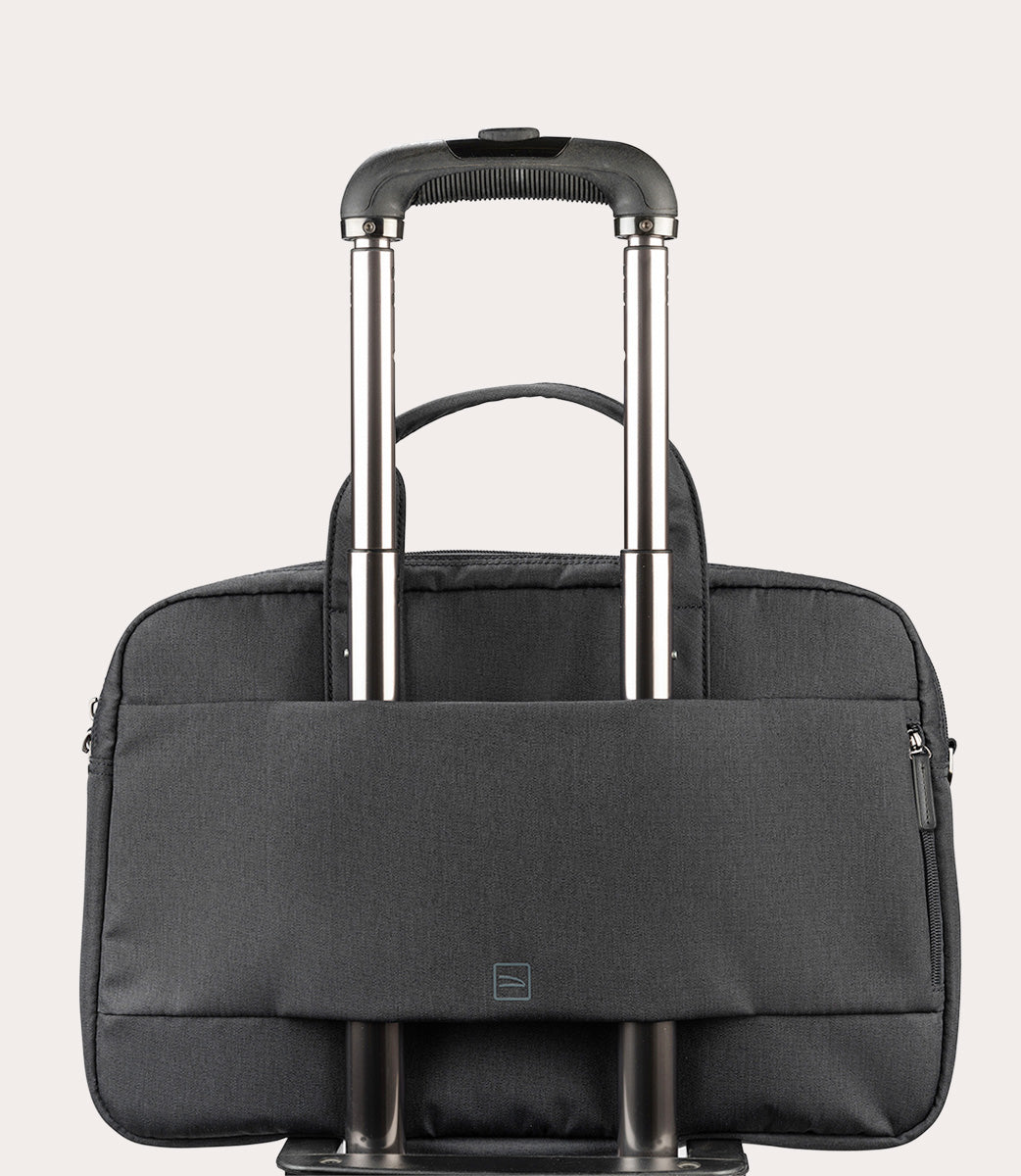 Tucano Flash 15,6 Zoll Laptoptasche Schwarz Recycling