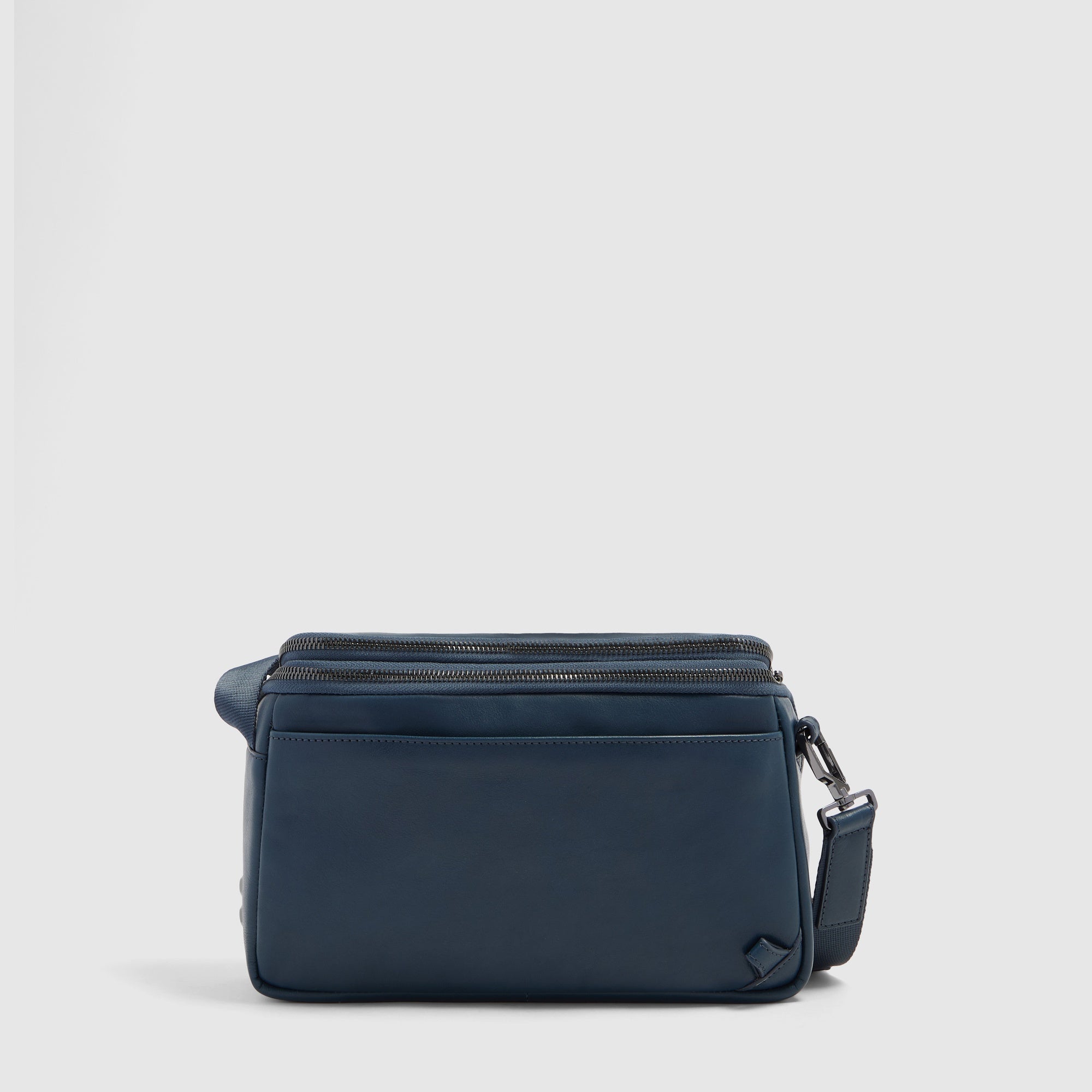 Piquadro Urban Umhängetasche Herren Blau iPad mini Leder