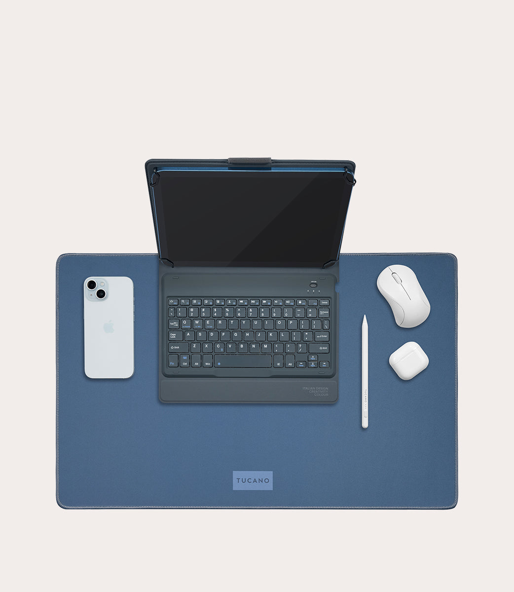 Tucano One Desk Pad Schreibtischunterlage Grau Neopren