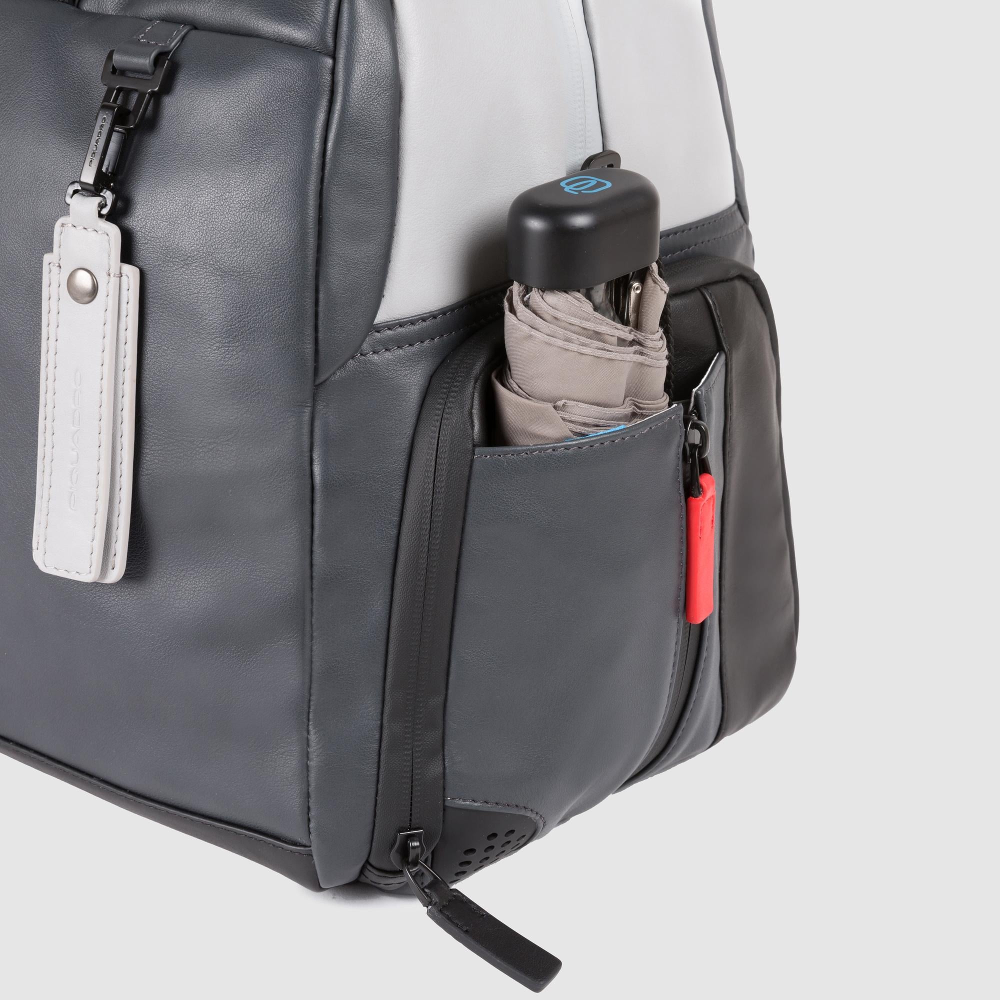 Piquadro Rover Reisetasche Leder grün personalisierbar