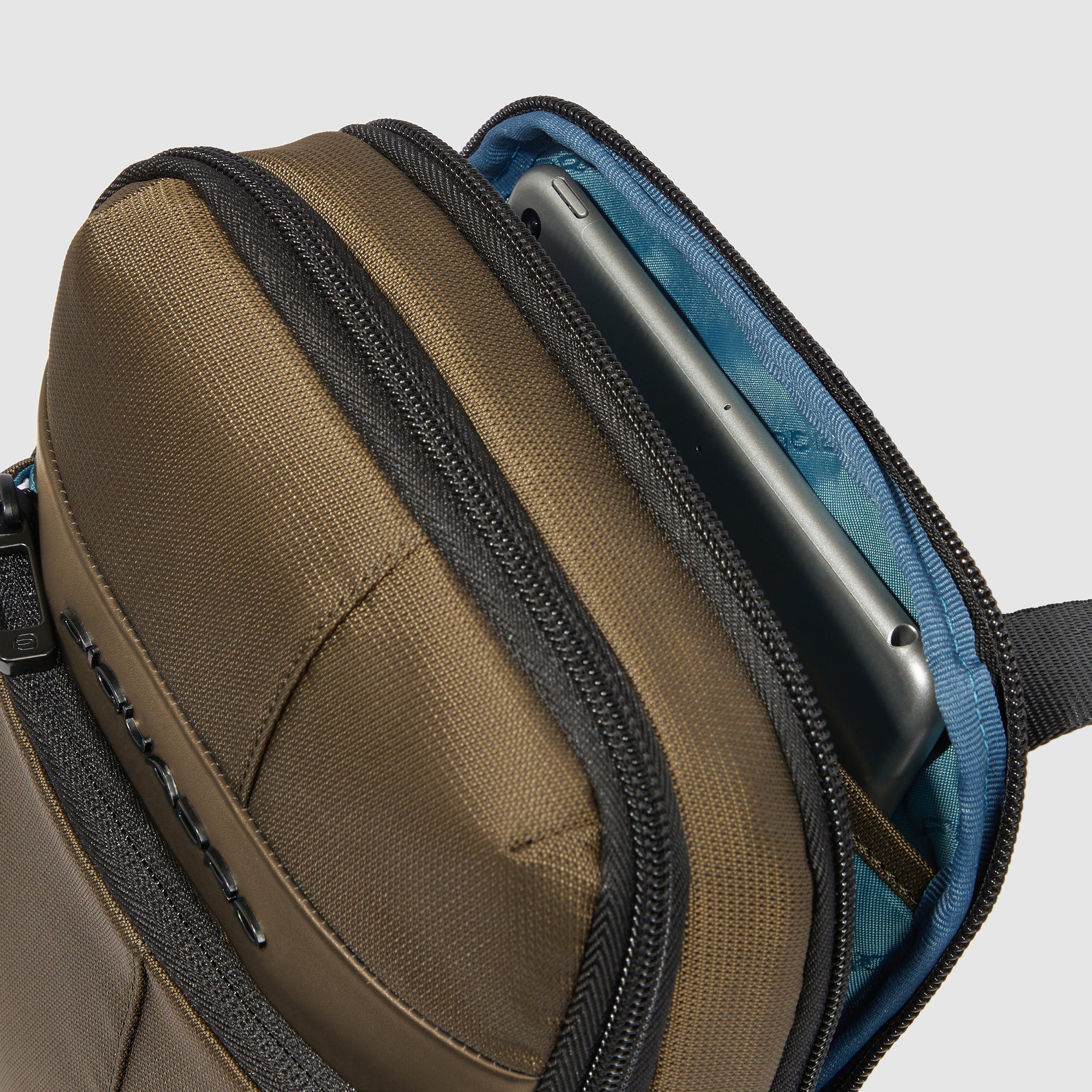 Piquadro Urban Borsello Umhängetasche Herren Schwarz RFID