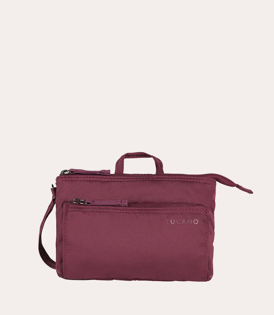 Tucano Ordine Beauty Case Kulturtasche Dunkelblau recycelt
