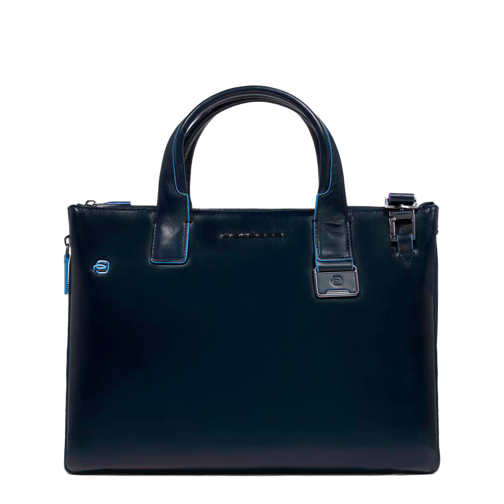 Piquadro Modus Laptoptasche 14 Zoll Leder blau