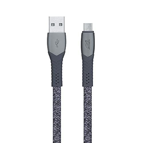 RIVACASE RIVAPOWER Micro-USB-Kabel 1,2m Grau Nylon