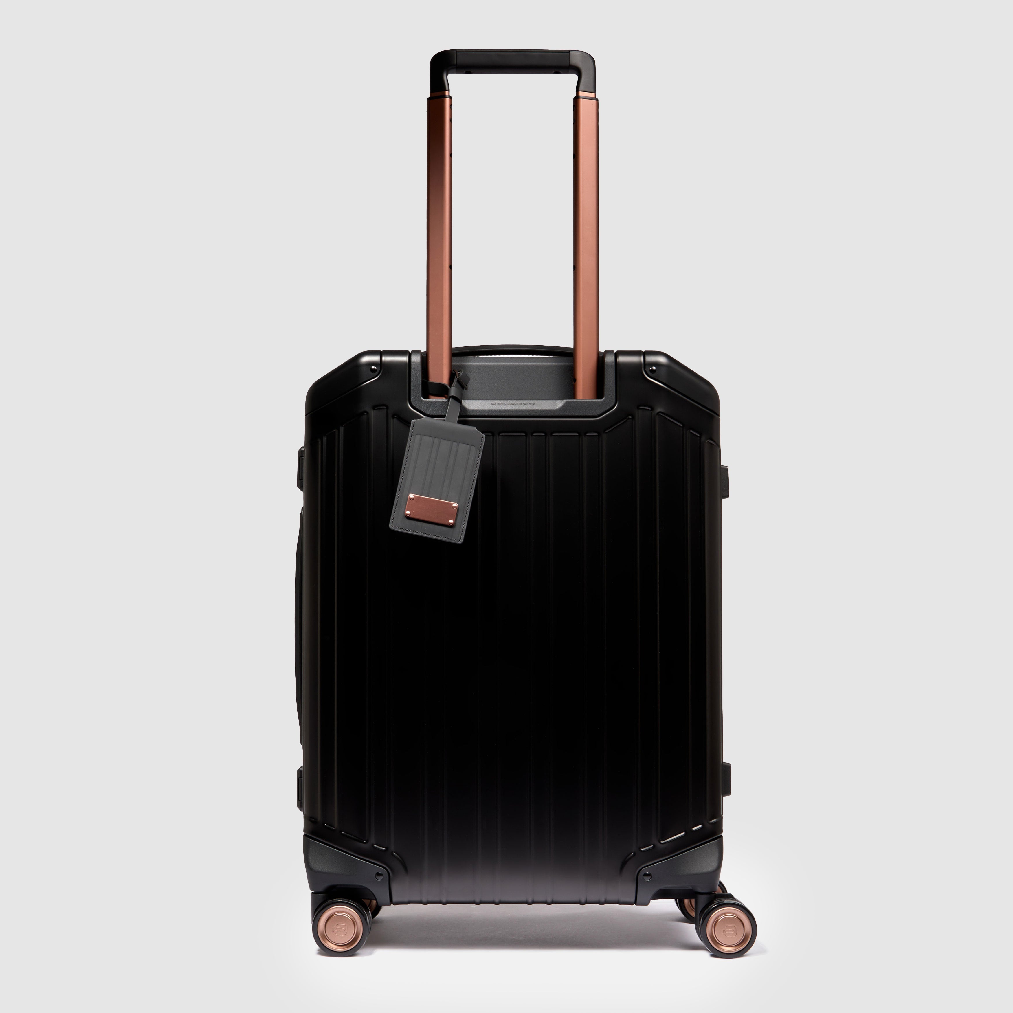 Piquadro PQ-Light Kabinentrolley Maserati Alu schwarz