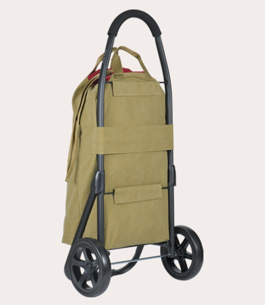Tucano Carry Einkaufstrolley 2-Rad Beige Canvas