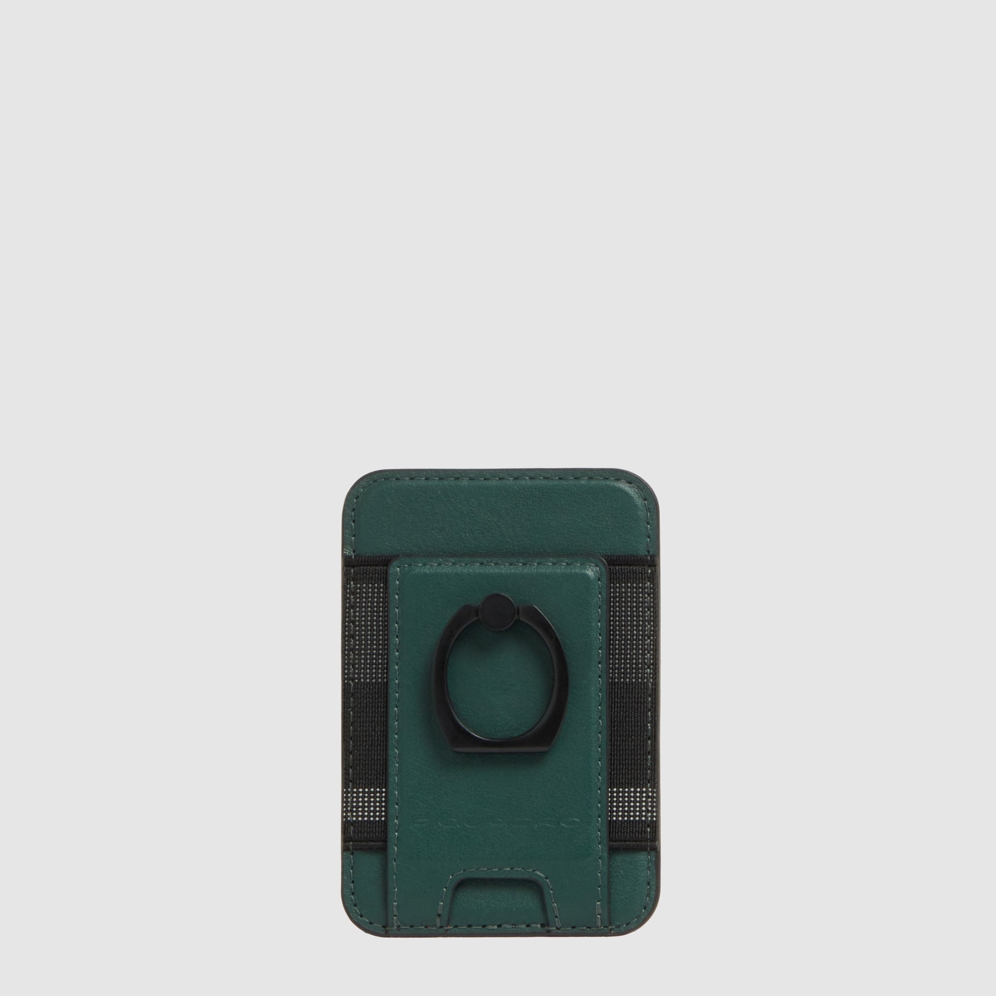 Piquadro BagMotic Kartenetui MagSafe Ring Leder Braun